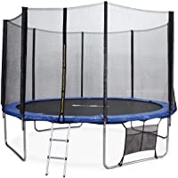 Alices Garden - Cama elastica- Trampolin de 370 cm- aguanta hasta 150 kg (estructura reforzada). Inluye: escalera…